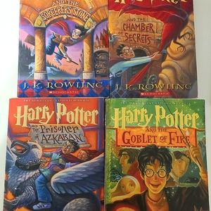 JK Rowling - Harry Potter books 1-4